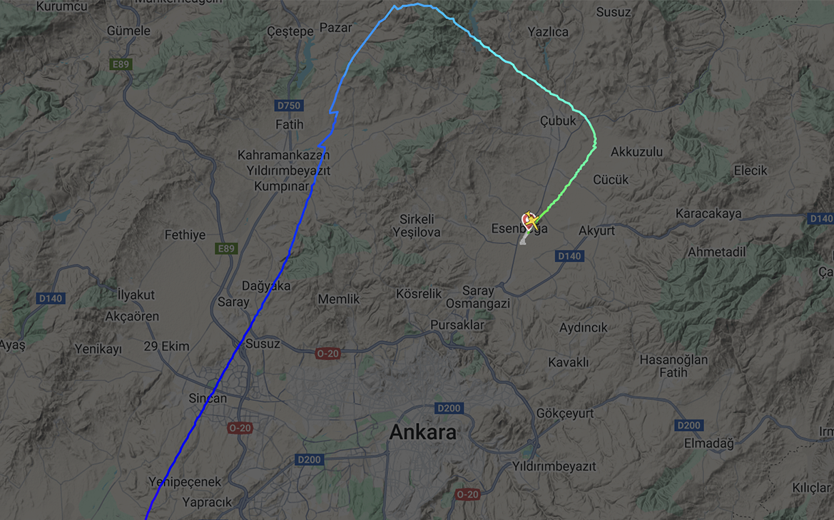 В Турции разбился самолет с главой Генштаба Ливии