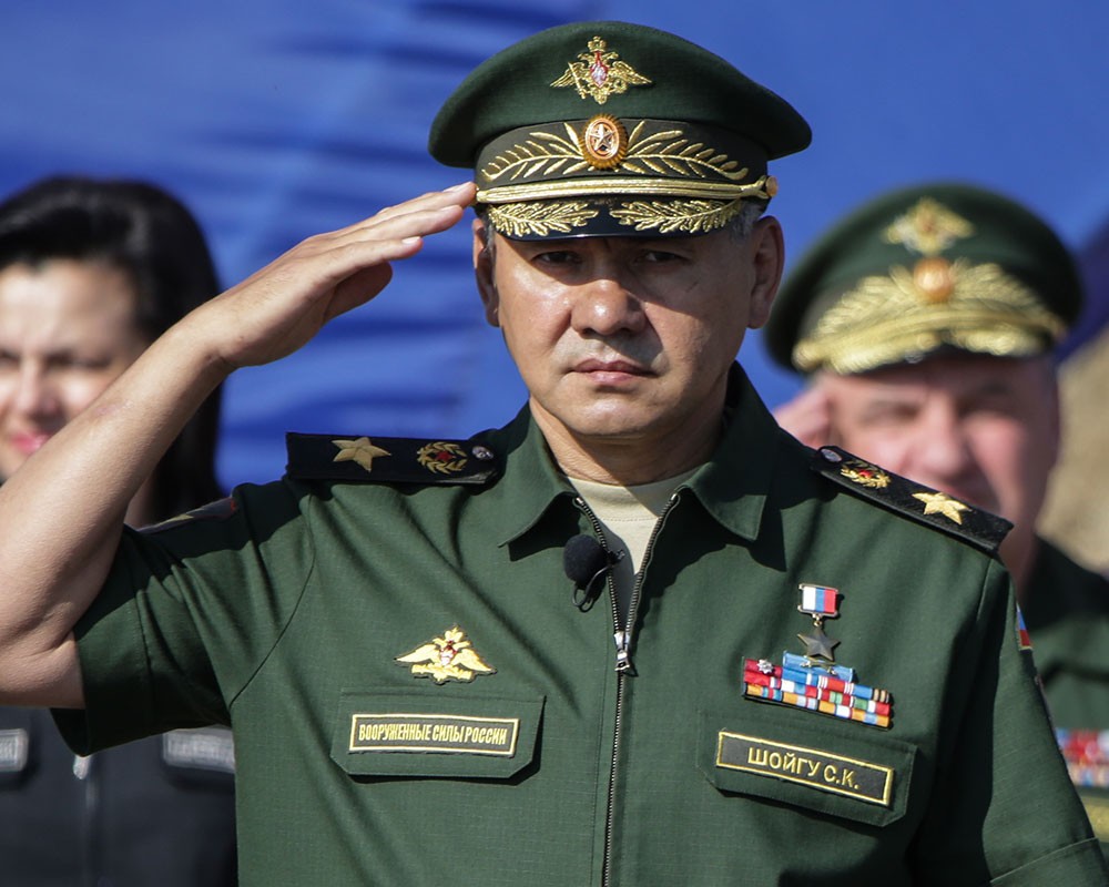  Министр обороны РФ Сергей Шойгу