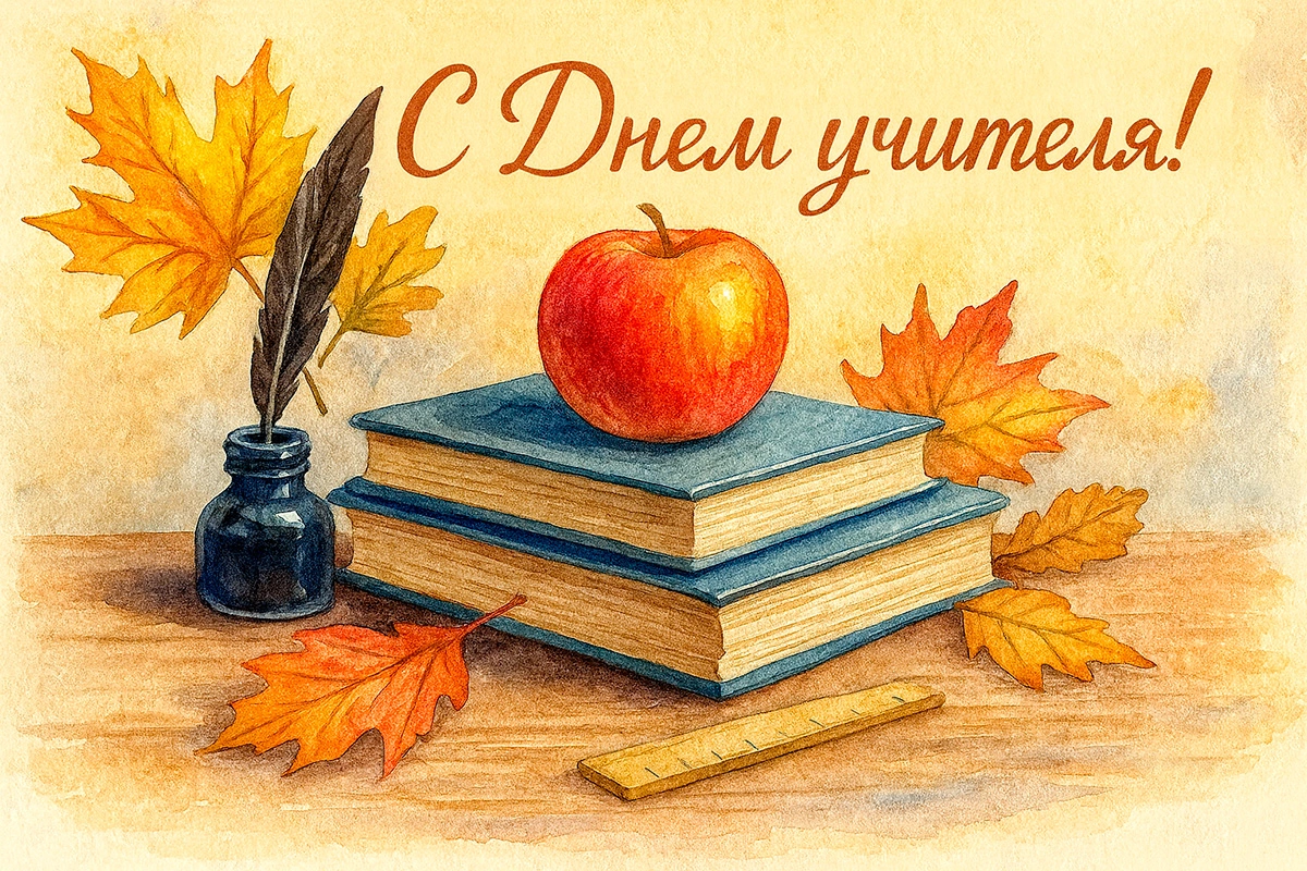 Открытки ко Дню учителя: 20 красивых и оригинальных вариантов