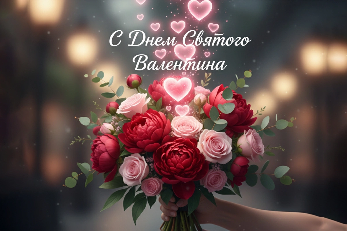 Открытки на День святого Валентина. 25 вариантов для поздравления близких