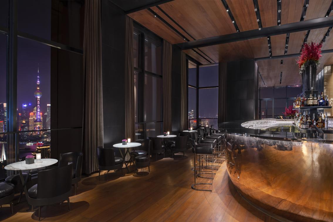 Бар отеля Bvlgari Shanghai