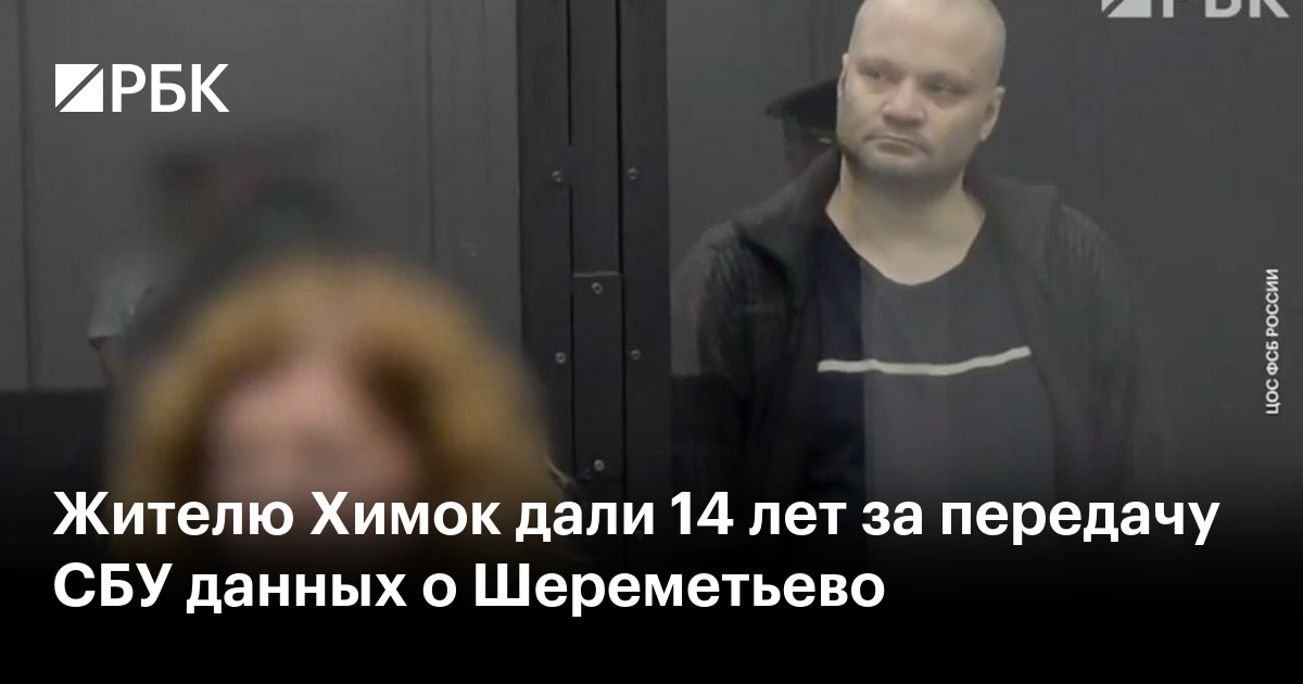 Жителю Химок дали 14 лет за передачу СБУ данных о Шереметьево