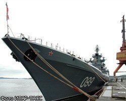 Д.Медведев посещал обкраденный крейсер "Петр Великий" после "ремонта"