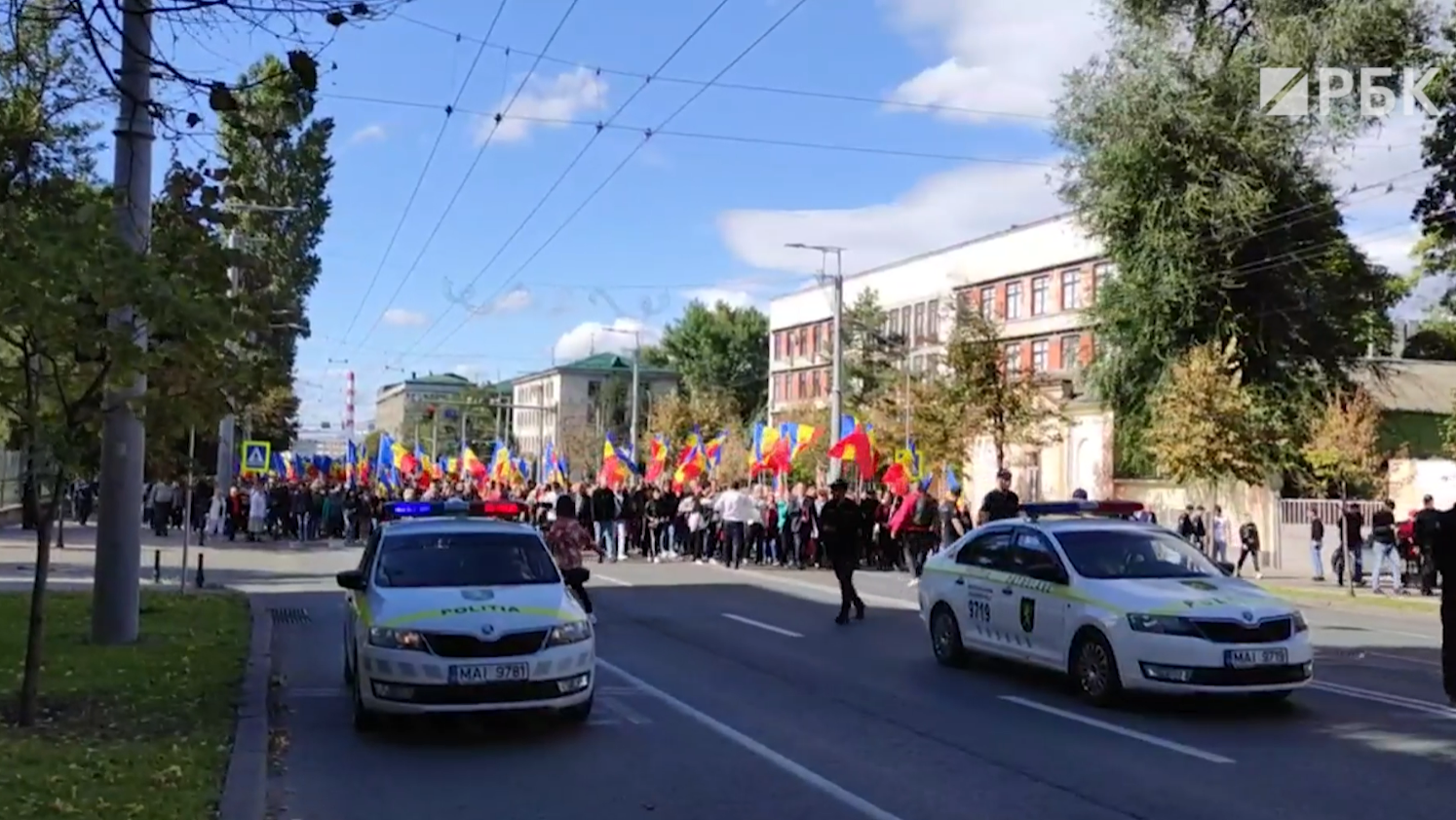 Оппозиция разбила в Кишиневе «Городок перемен» для «протестов нон-стоп»