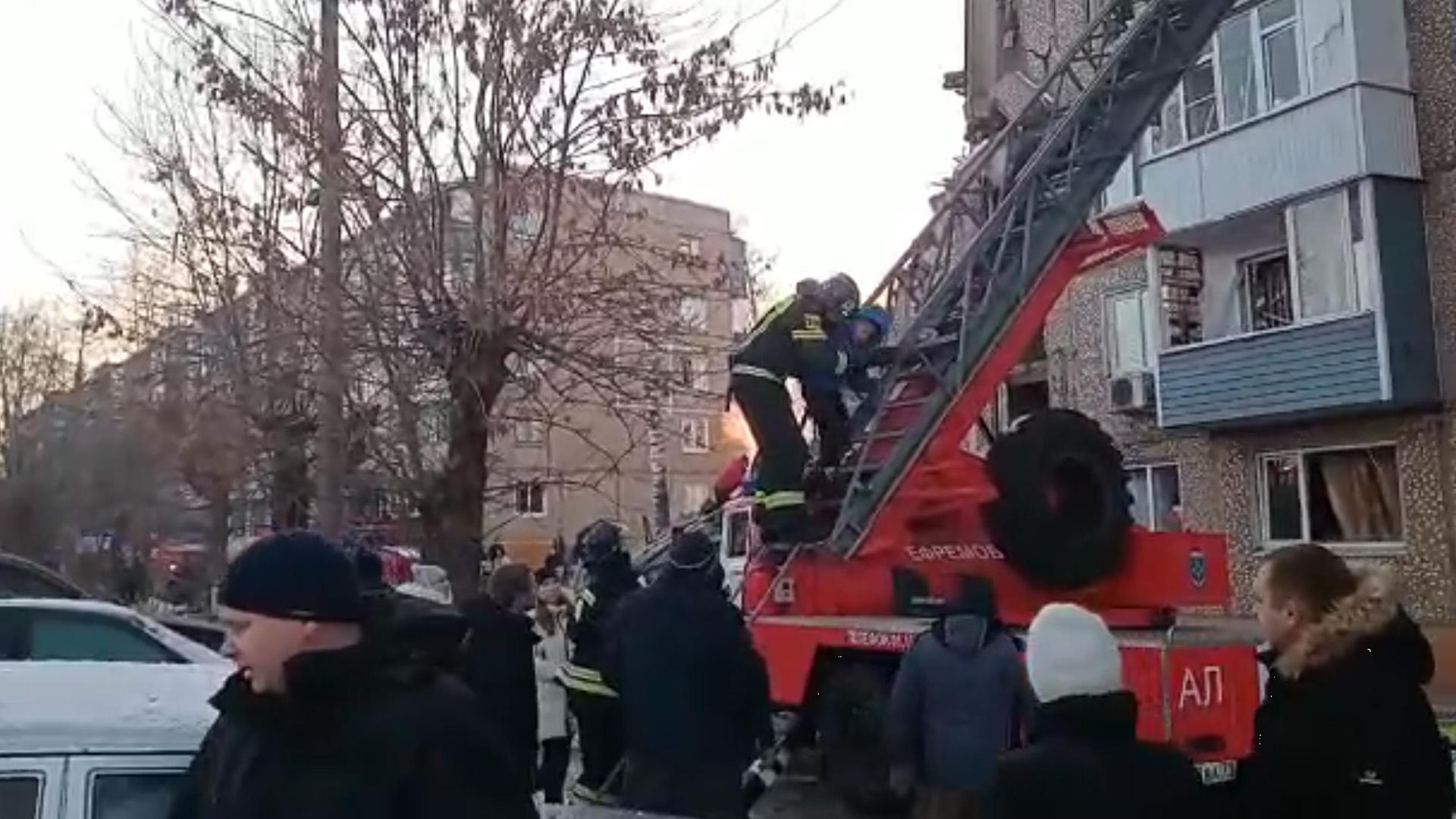В городе Ефремов ввели режим ЧС после взрыва газа в жилом доме