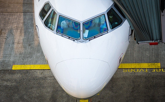 Кабина самолета Airbus A320