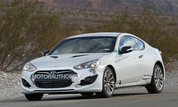 Первые фотографии нового Hyundai Genesis Coupe появились в сети