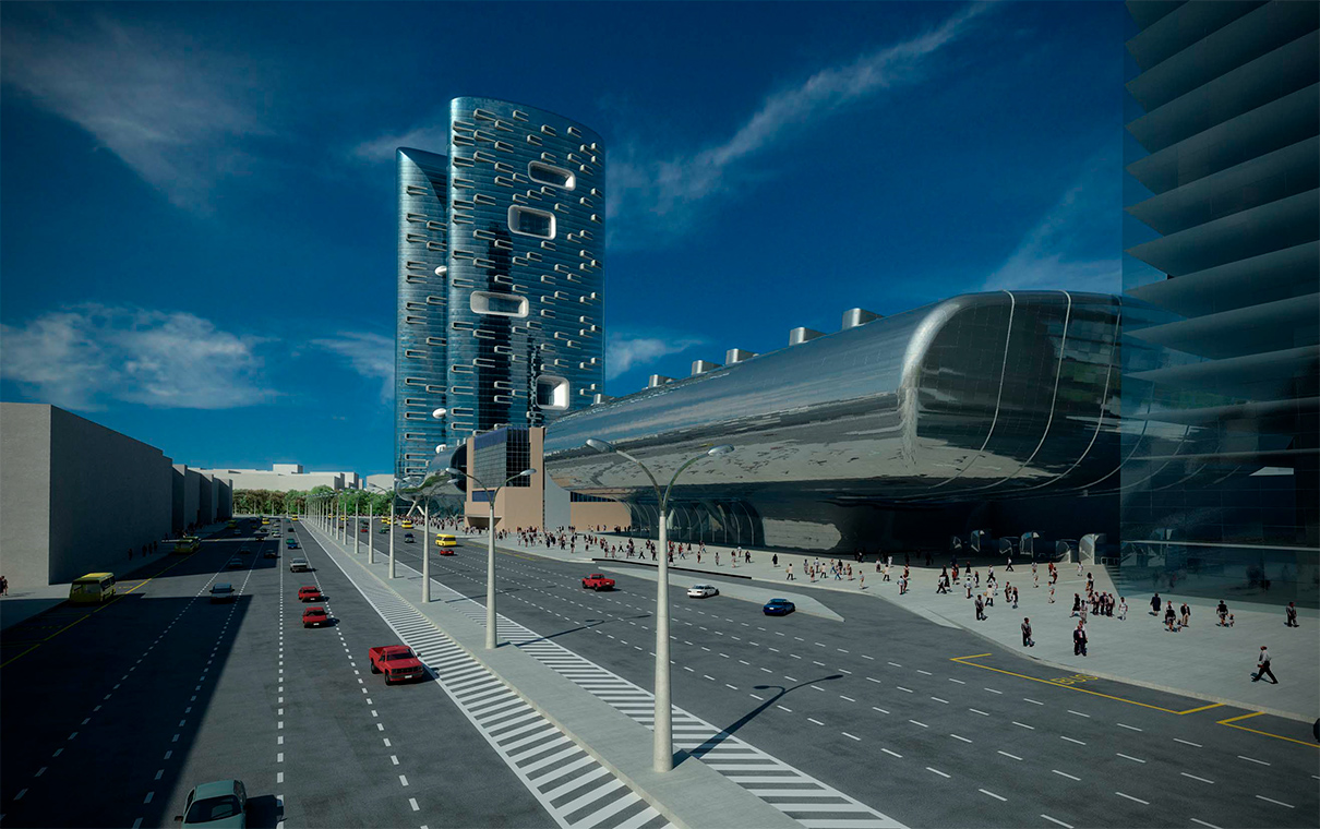 Фото:Zaha Hadid Architects via  Музей «Москва-Сити»