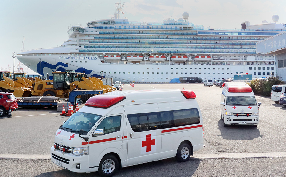 Diamond Princess лайнер коронавирус