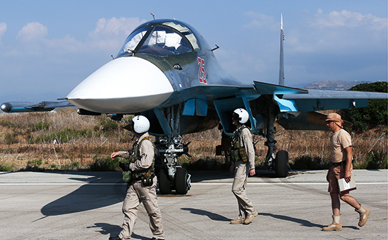 Российская авиационная группа, размещенная на&nbsp;аэродроме Хмеймим&nbsp;в&nbsp;Сирии​