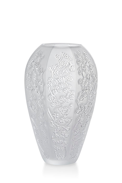 Ваза &laquo;Сакура&raquo;, белый хрусталь, 17,5 см, 61 850 руб., Lalique