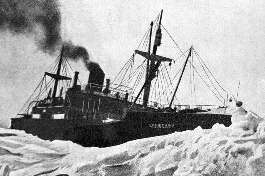 Пароход &laquo;Челюскин&raquo;, 25 января 1934 года