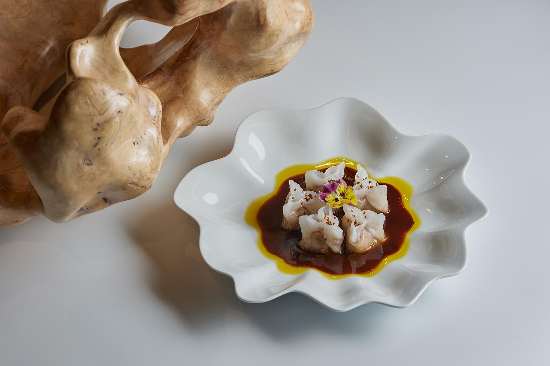 Димсам с ягненком в ресторане &laquo;Косма&nbsp;&amp;&nbsp;Дамиан&raquo;