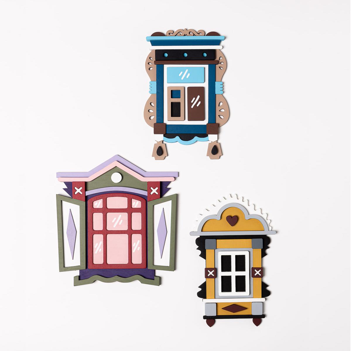 Декоративный наличник &laquo;Вологда&raquo;, Olya Iney, 20 000 руб. (loft9.art)