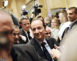 Ф.Олланд готов побороться с Н.Саркози за Елисейский дворец