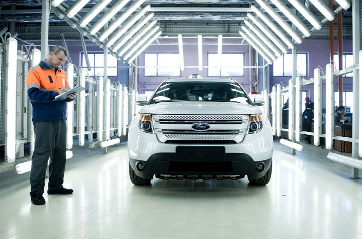 На заводе Ford-Sollers запущена сборка полного цикла Ford Explorer 