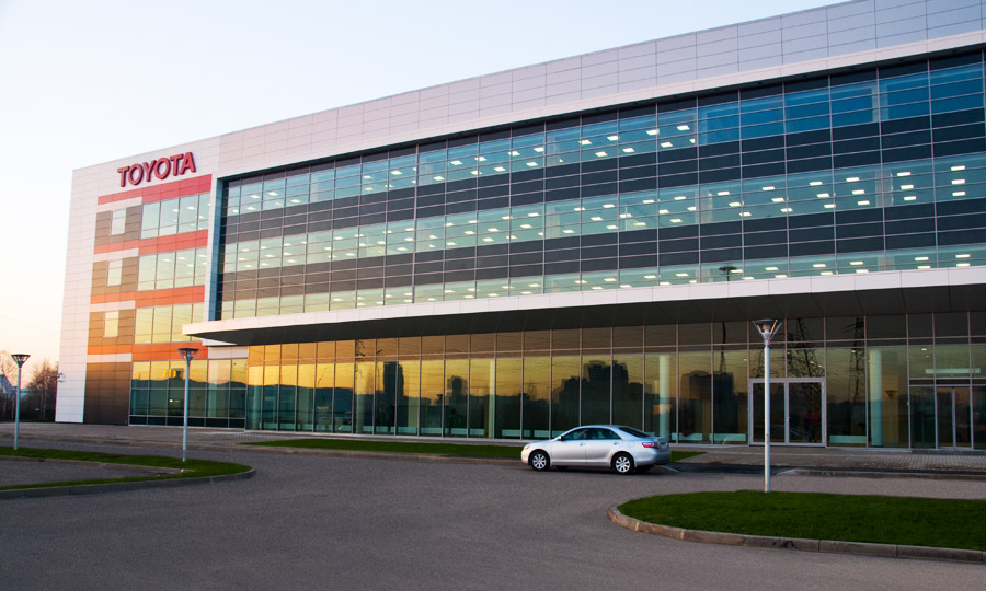 Состоялась презентация нового офиса Toyota в России