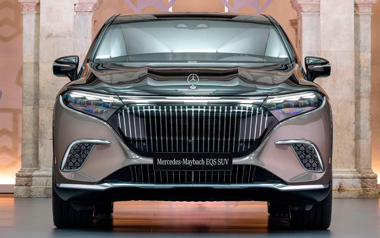 MercedesMaybach представил свой первый электрический кроссовер