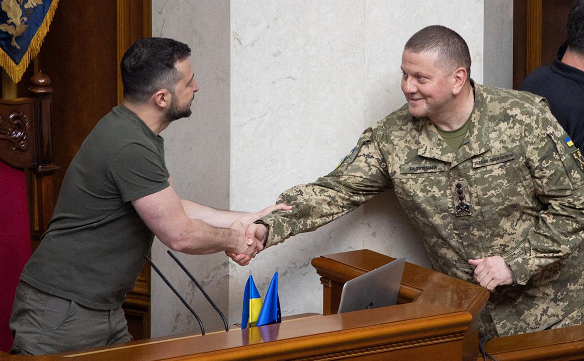 Владимир Зеленский и Валерий Залужный