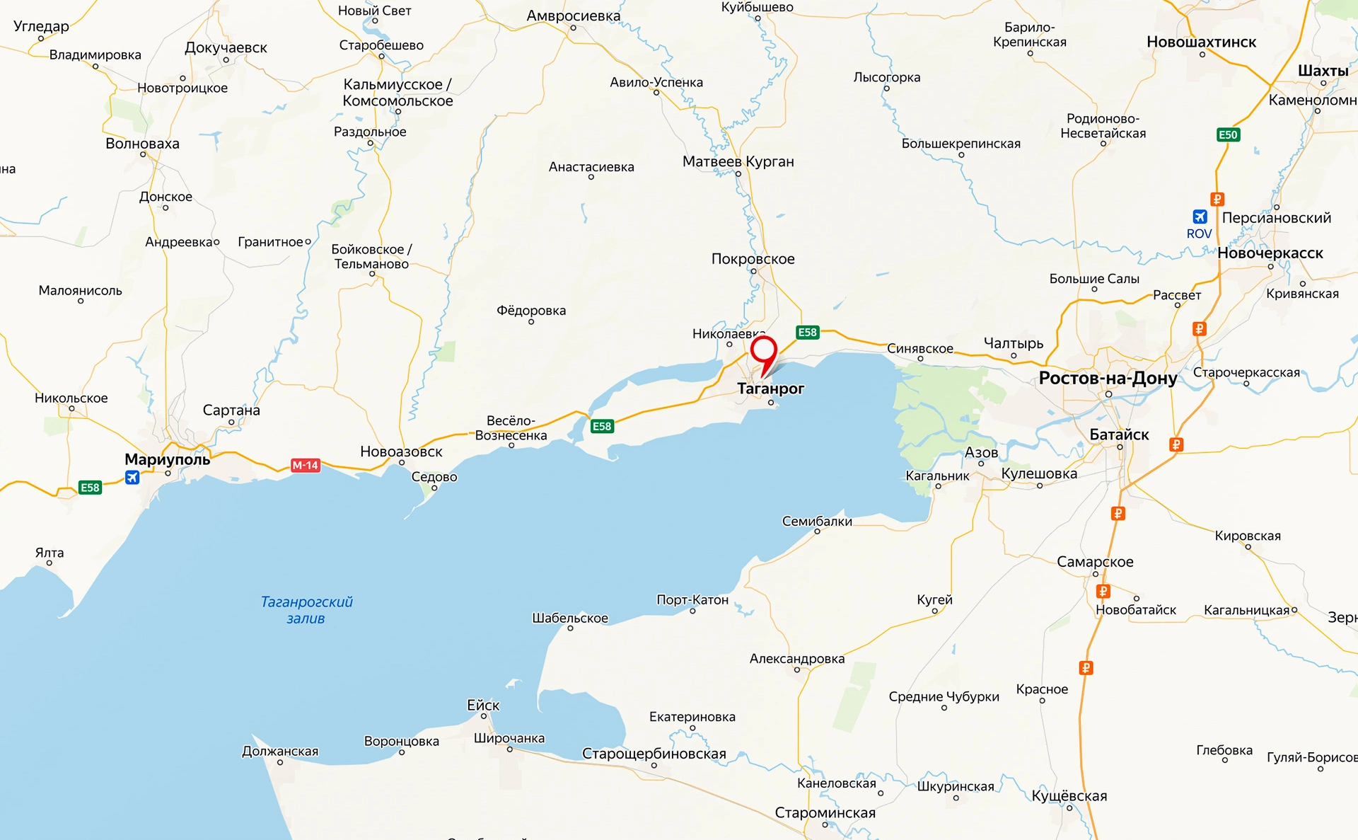 сервис «Яндекс.Карты»