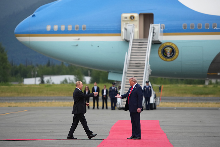 Владимир Путин и Дональд Трамп