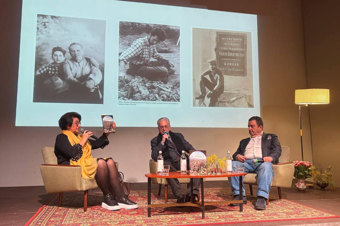 Михаил&nbsp;Пиотровский&nbsp;на презентации его книги в Доме творчества &laquo;Переделкино&raquo;