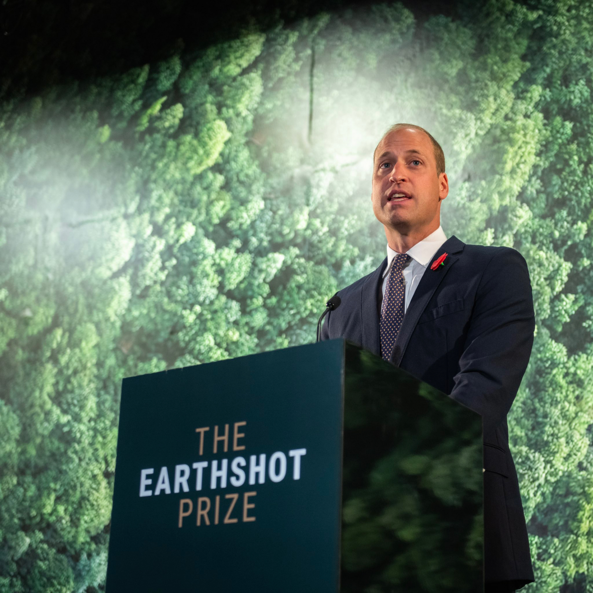 Принц Уильям&nbsp;на вручении премии The Earthshot Prize в рамках саммита COP26, 2 ноября 2021 года