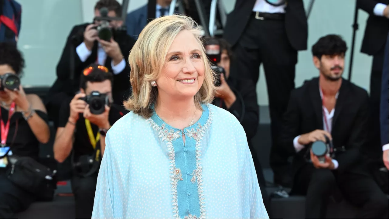 Хиллари Клинтон на Венецианском кинофестивале, 31 августа 2022