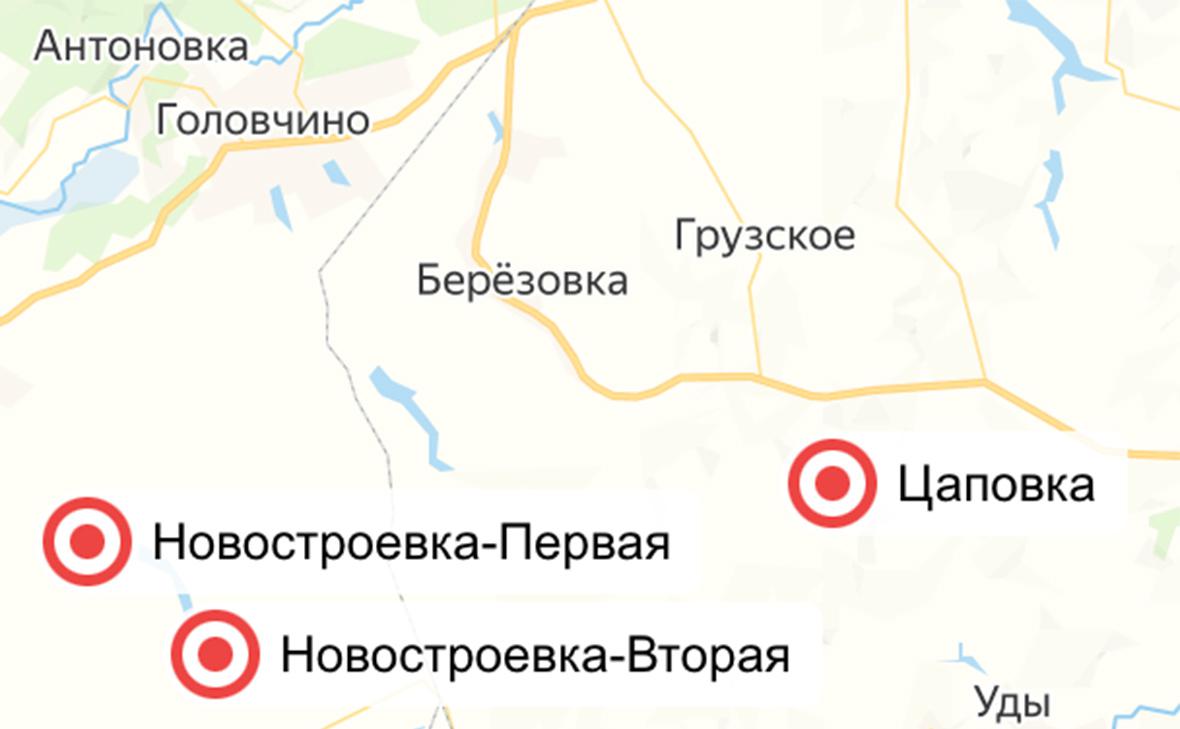 Дроны атаковали три села в Белгородской области