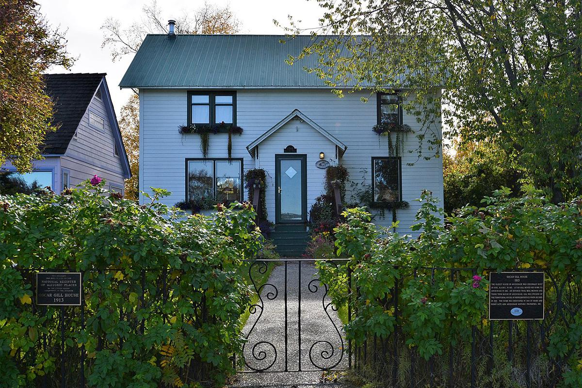 Дом Оскара Джилла.&nbsp;Анкоридж, Аляска, год постройки &mdash; 1913