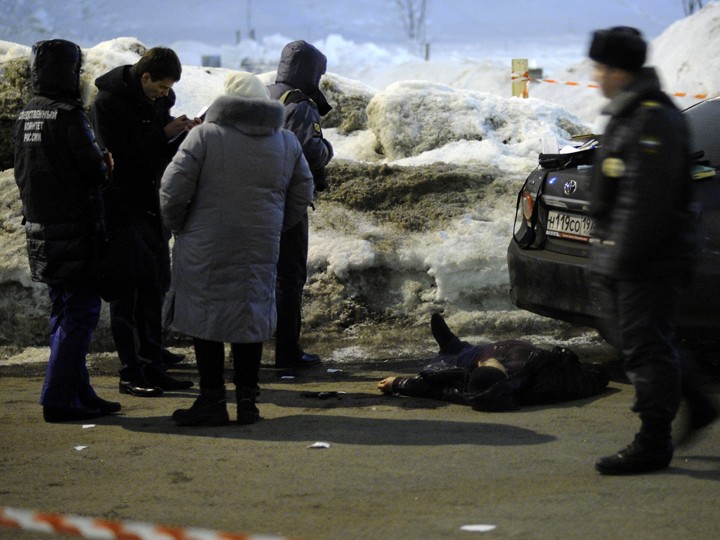 В Москве мужчину расстреляли из автомата