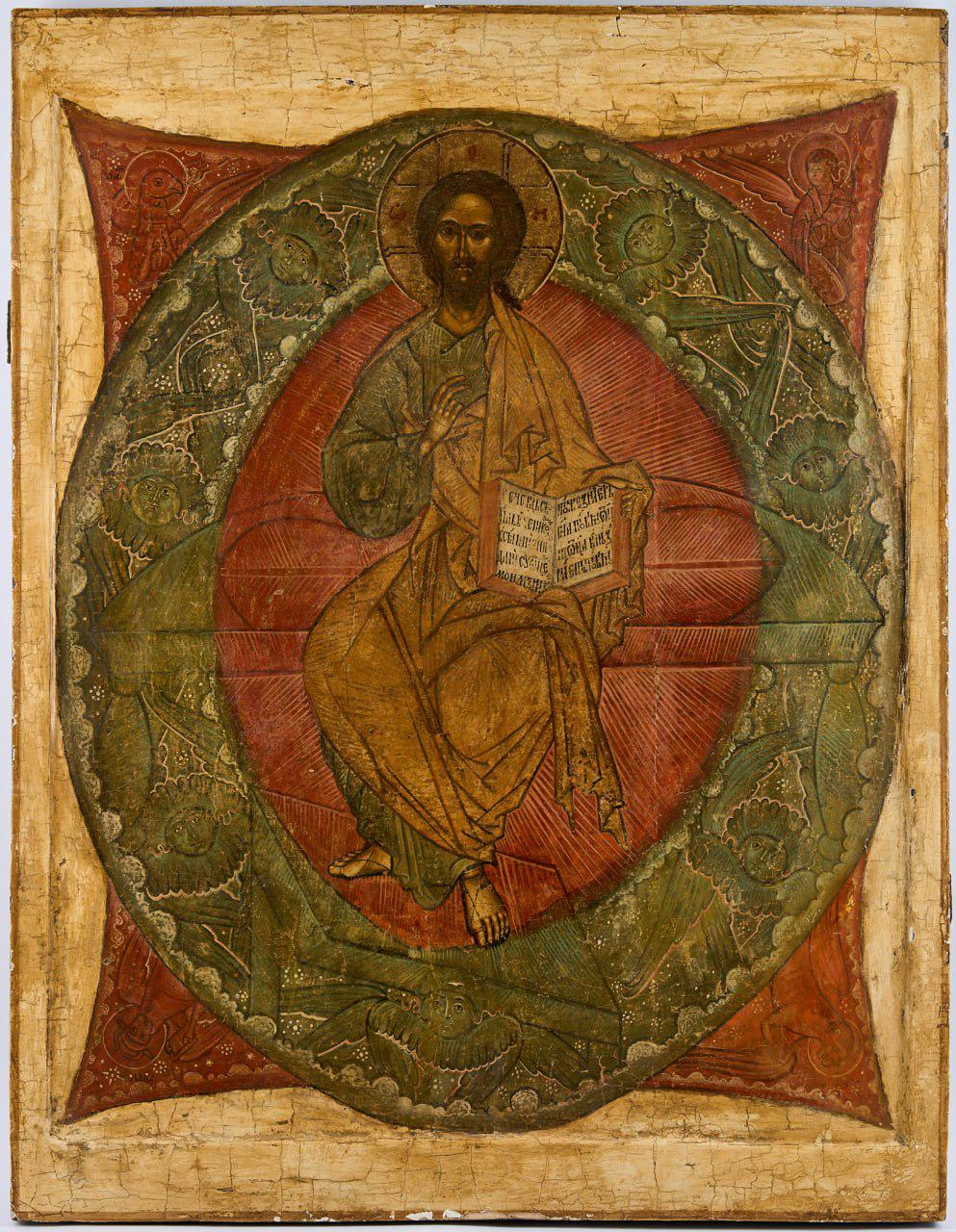 Икона «Спас в силах», конец XVII в.