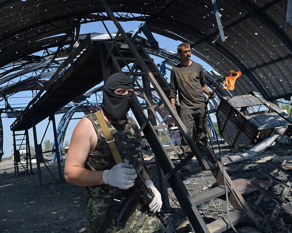 Ополченцы Луганской народной республики