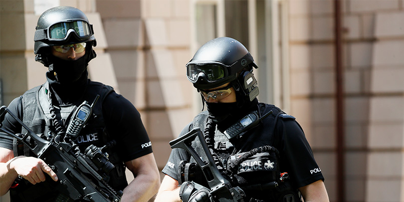 Полиция осуществила контролируемый взрыв в пригороде Манчестера
