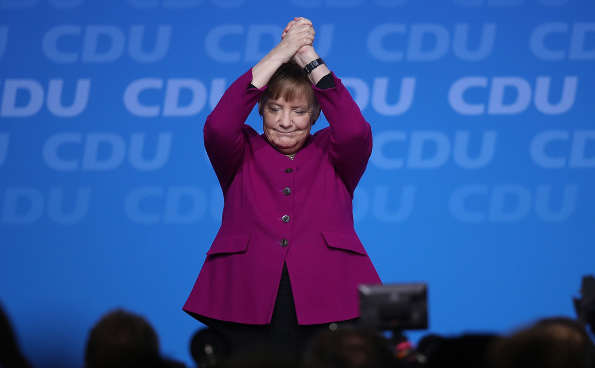 Экзитполы показали лидерство партии Меркель на региональных выборах в ФРГ