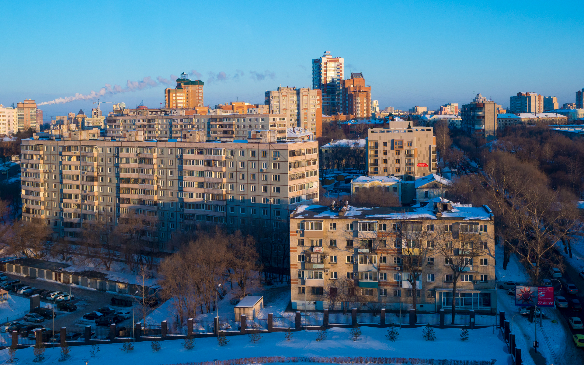 Хабаровск стал единственным крупным городом России, где с начала 2021 года цена 1 кв. м в новостройках понизилась