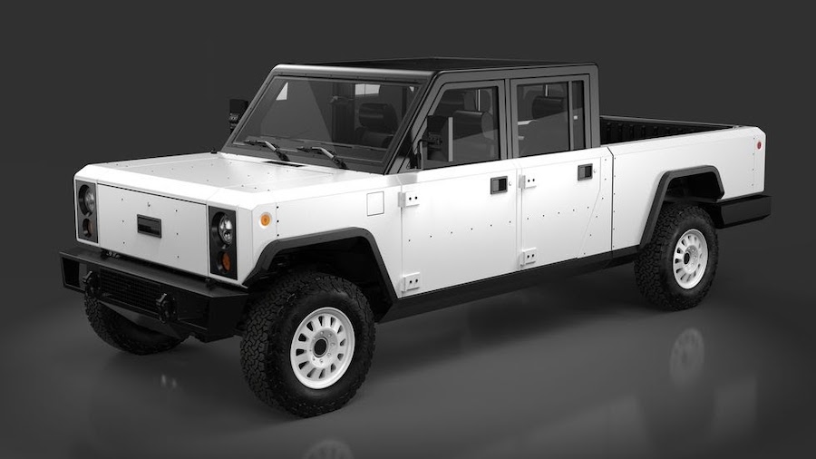 Bollinger B1 ― пикап мощностью в 614 л.с. и запасом хода 320&nbsp;км. Цена ― от $125 000
