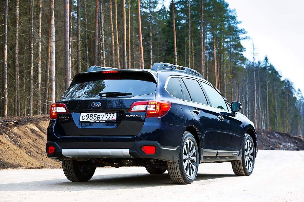 Из двух миров. Тест-драйв Subaru Outback :: Autonews