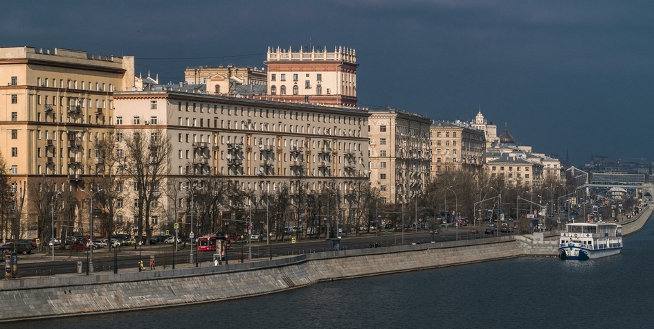 Вид на район Хамовники