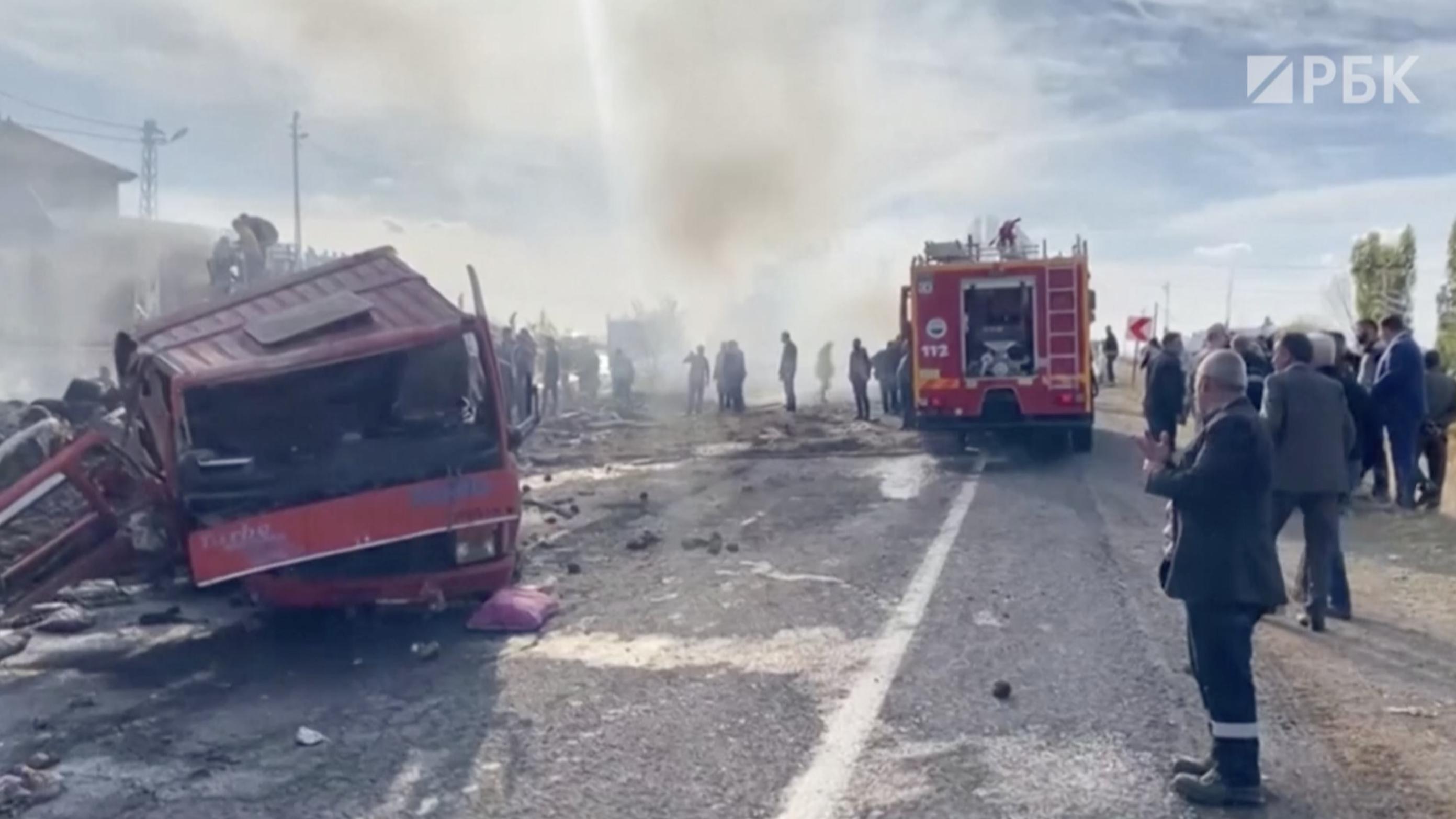 Семь человек погибли в ДТП с автобусом на востоке Турции
