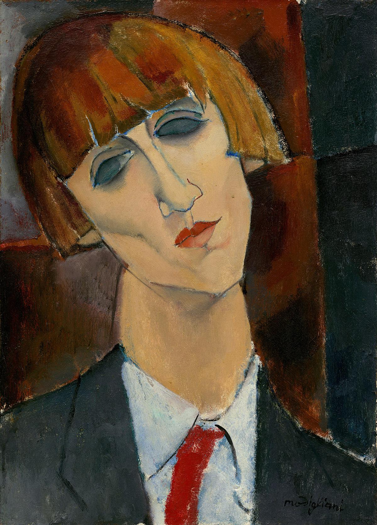 Амадео Модильяни «Портрет мадам Кислинг», 1917