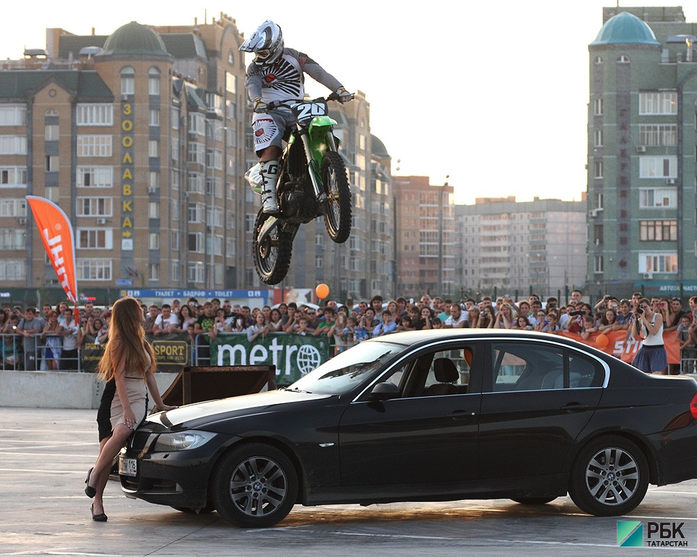 Автобитва на Казань-Арене.