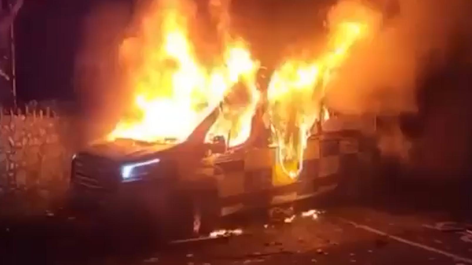 В Дублине начались акции из-за обвинений мигранта в насилии над ребенком