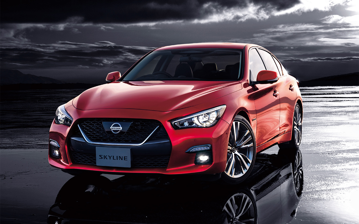 Nissan Skyline GT Hybrid,&nbsp;2020 год. Что-то похожее мы уже видели у Infiniti, не так ли?