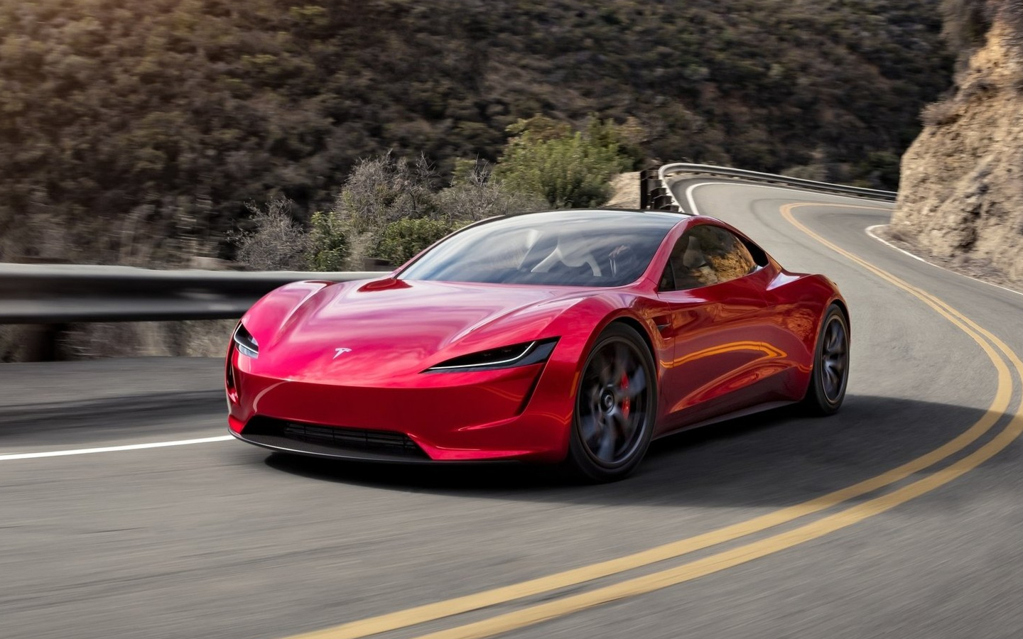 Tesla изменит внешность суперкара Roadster перед запуском в серию