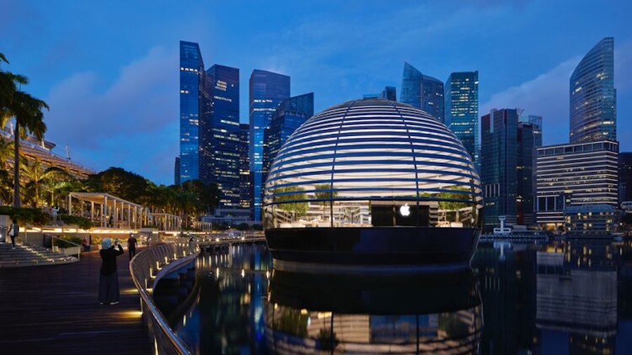 Apple Marina Bay Sands в Сингапуре