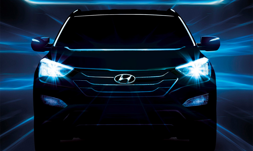 Hyundai опубликовал новые фото Santa Fe третьего поколения 
