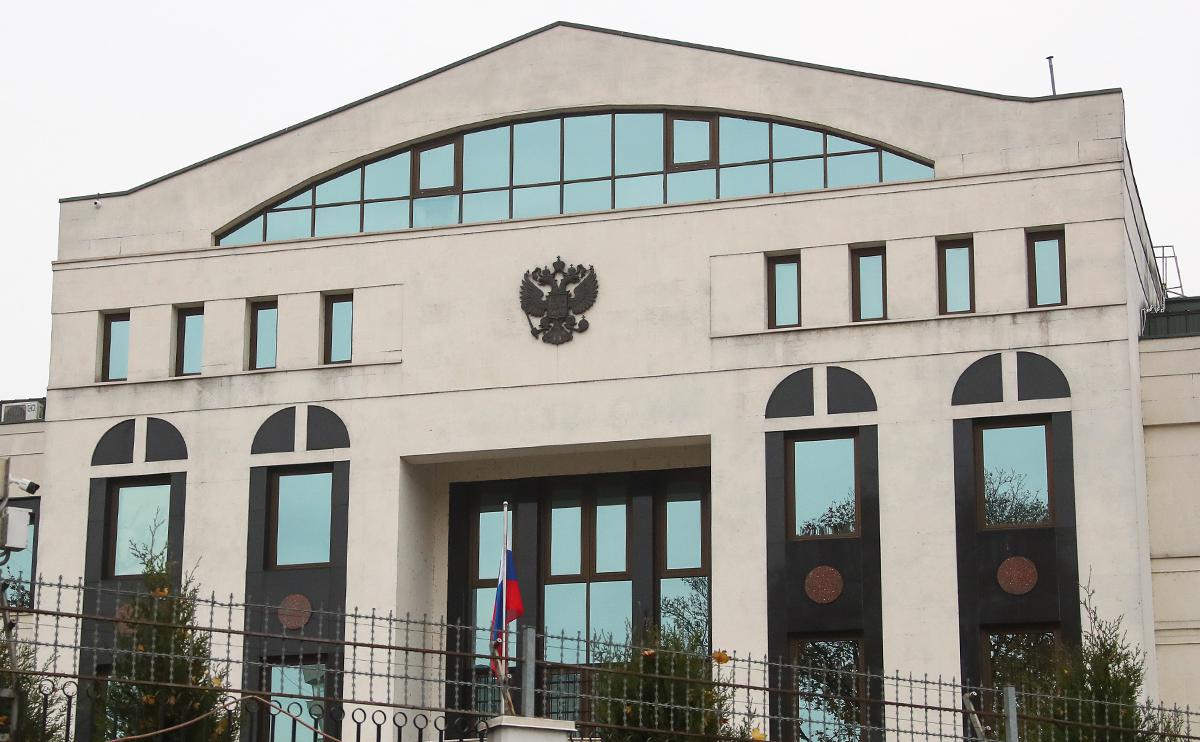 Здание посольства России в Кишиневе