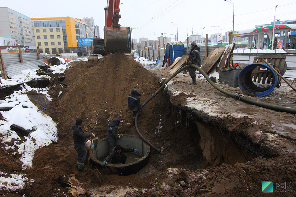 Дерево и керамика: износ сетей водоснабжения Казани достигает 70%