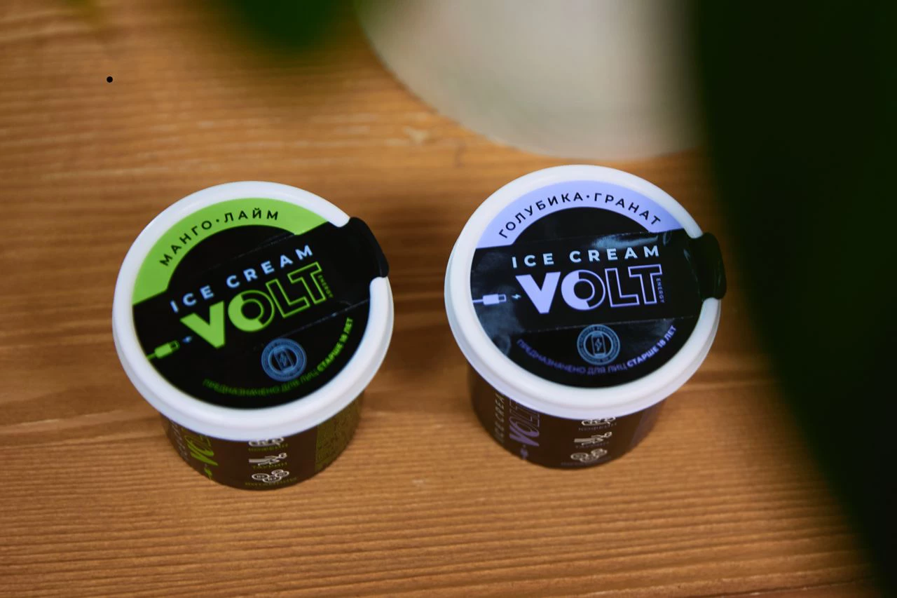 VOLT Energy представил первое энергетическое мороженое в линейке бренда
